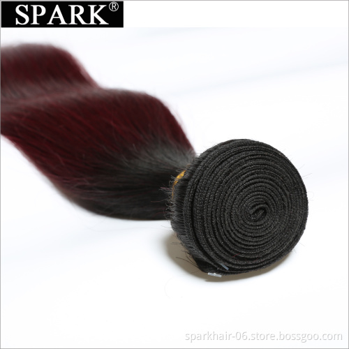 100% human ombre body wave 1b 99j weave red braiding european color brand hair